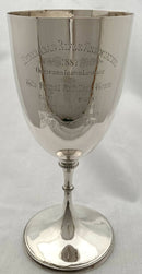 Indian Silver Regimental Trophy Cup for Hyderabad Rifle Association.  Peter Orr and Sons of Madras, circa 1887. 14.6 troy ounces.