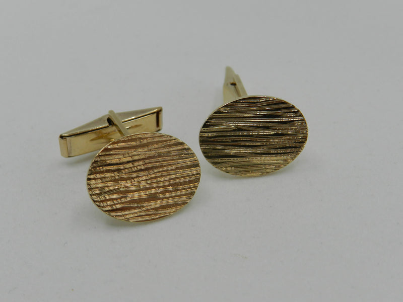 Cuff Links Gold