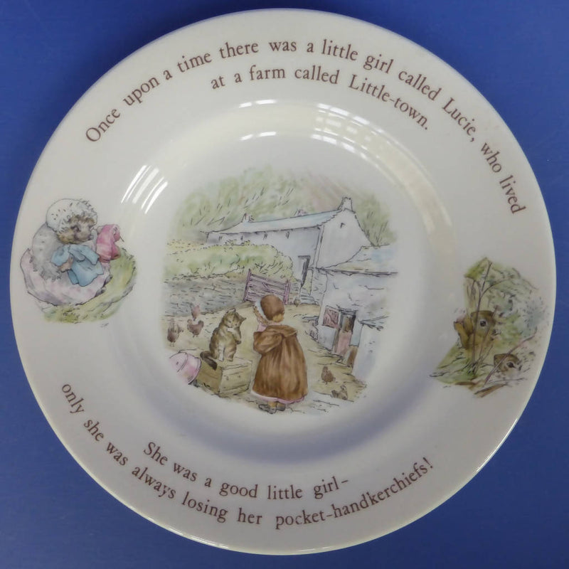 Wedgwood Beatrix Potter Mrs Tiggywinkle Plate