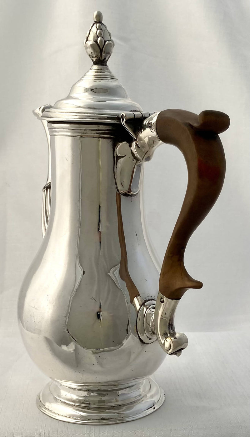 Georgian, George III, Old Sheffield Plate Coffee Pot, circa 1780.