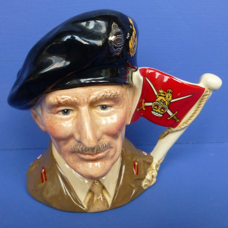 Royal Doulton Limited Edition Small Character Jug - Viscount Montgomery of Alamein D6350
