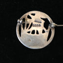 1950's Scottish silver brooch