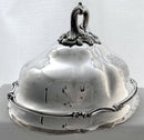 Georgian Old Sheffield Plate Armorial Meat Dome. Arms of Wheeler & Ray. Roberts, Smith & Co. Sheffield, circa 1830.