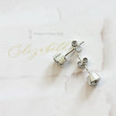 Platinum Diamond Earrings 1.00ct