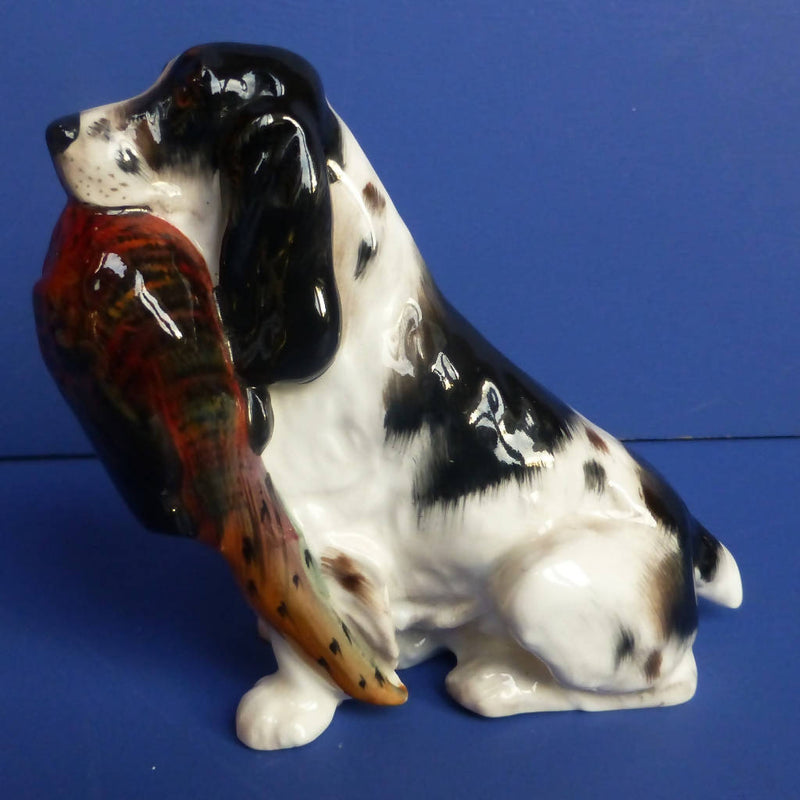 Royal Doulton Cocker Spaniel And Pheasant Dog (Small) Model No HN1062