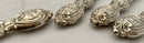Victorian Silver Dessert Service for Six. Birmingham 1871 Hilliard & Thomason.