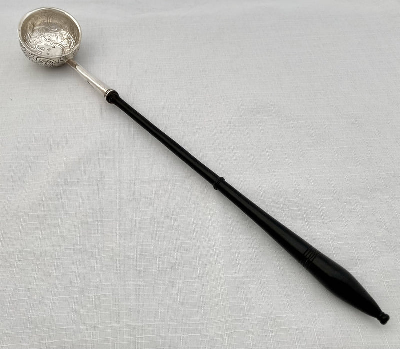 Georgian, George II, Silver Toddy Ladle. London 1745 Dennis Wilks.