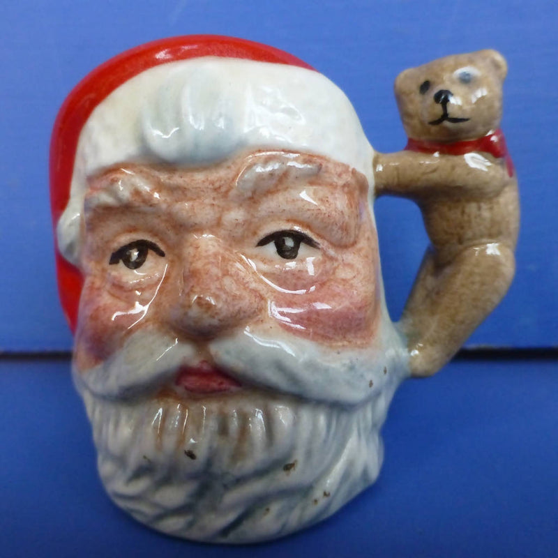 Royal Doulton Tiny Jug Santa Claus D7060 (Teddy Bear Handle)