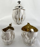 Georgian, George III, Silver Tea Set. London 1802 Solomon Hougham. 32.9 troy ounces.