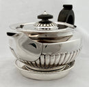 Georgian, George III, Silver Teapot & Stand. London 1808 William Burwash & Richard Sibley. 21 troy ounces.