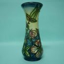 A Boxed Moorcroft Vase in the Sweet Briar Design by Rachel Bishop