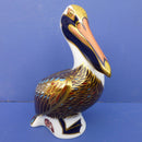 Royal Crown Derby Paperweight - Brown Pelican (Boxed)