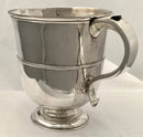 George II Twin Handled Pedestal Silver Cup. London 1734 Richard Burcombe. 15.7 troy ounces.