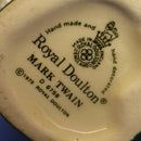 Royal Doulton Miniature Character Jug - Mark Twain D6758