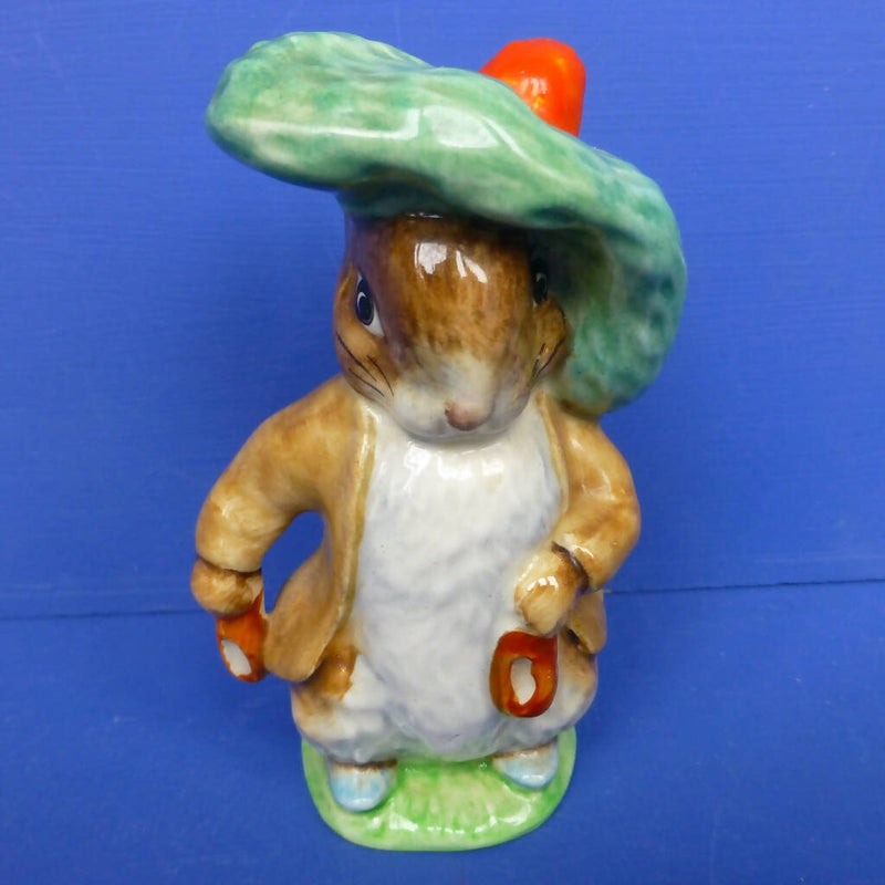 Beswick Beatrix Potter Figurine - Benjamin Bunny (Third Version Ears Out, Shoes In) BP3B