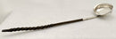 Georgian, George III, silver toddy ladle with baleen twist handle. London 1805.
