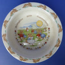 Royal Doulton Bunnykins 60th Anniversary Oatmeal Dish