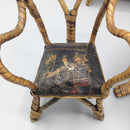 Victorian cane doll's furniture