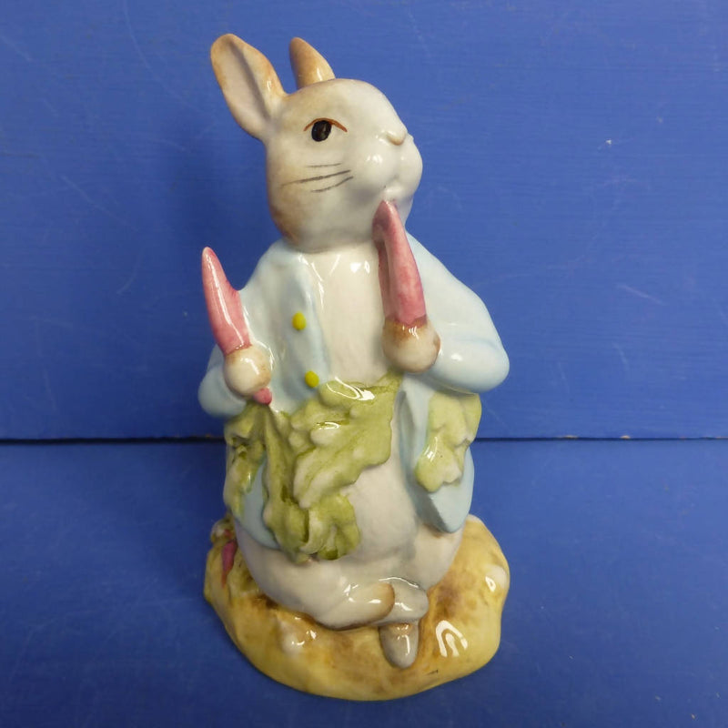 Royal Albert Beartrix Potter Figurine - Peter Ate A Radish (Boxed)