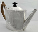 Georgian, George III, Silver Teapot. London 1789 George Burrows I. 12.2 troy ounces.