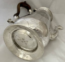 Georgian, George II, Silver Armorial Coffee Pot for Seamark. London 1742 Richard Bayley. 23.8 troy ounces.