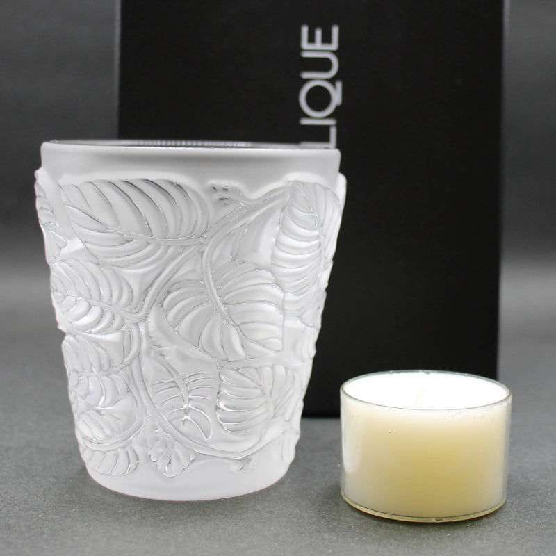 New Lalique: "Feuilles" votive