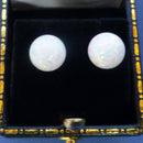 9ct Gold Opalite Stud Earrings