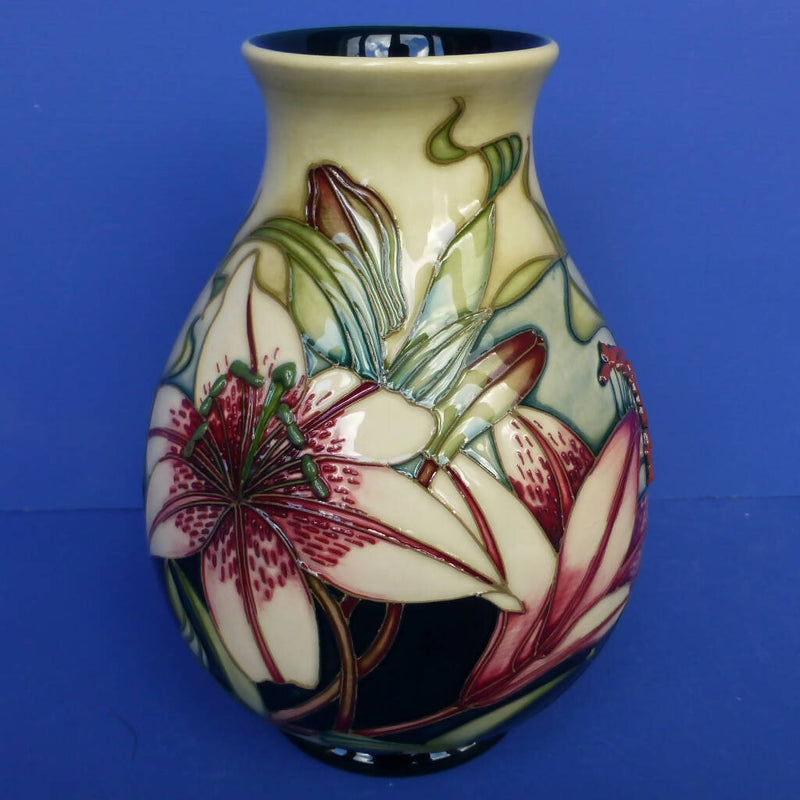 Moorcroft Vase - Lillies Of The Valley By Rachel Bishop