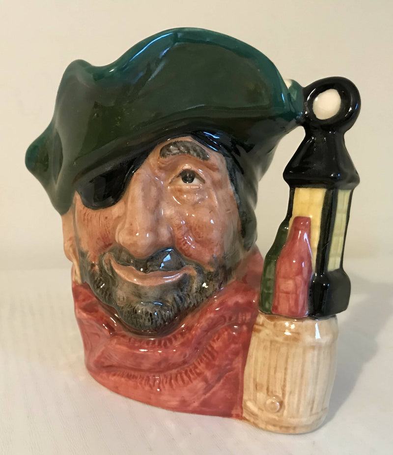 Royal Doulton Smuggler character jug. Small version. D6619.