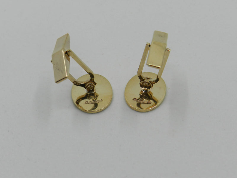 Cuff Links Gold