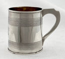 Georgian, George III, Silver Mug. London 1801 John Denziloe. 4 troy ounces.