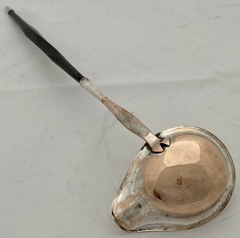 George III Old Sheffield Plate Toddy Ladle, circa 1800.