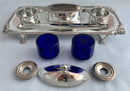 Georgian, George III, Old Sheffield Plate Inkstand, circa 1800 - 1810.