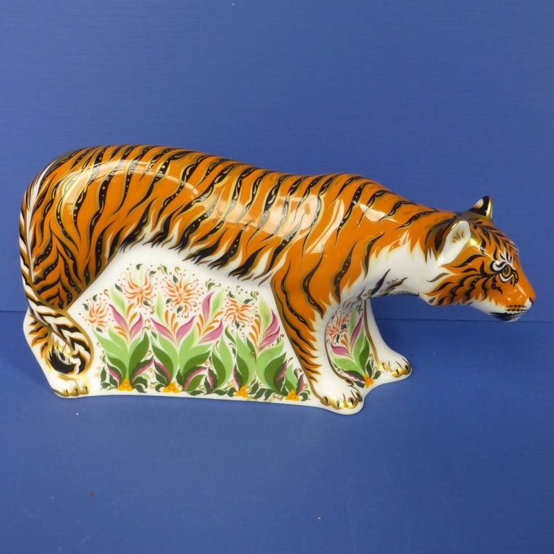 Royal Crown Derby Paperweight - Sumatran Tigress