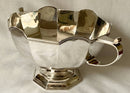 Asprey, George V, Twin Handled Silver Bowl of Dodecagon Form. Sheffield 1911 Asprey & Co. Ltd. 41 troy ounces.