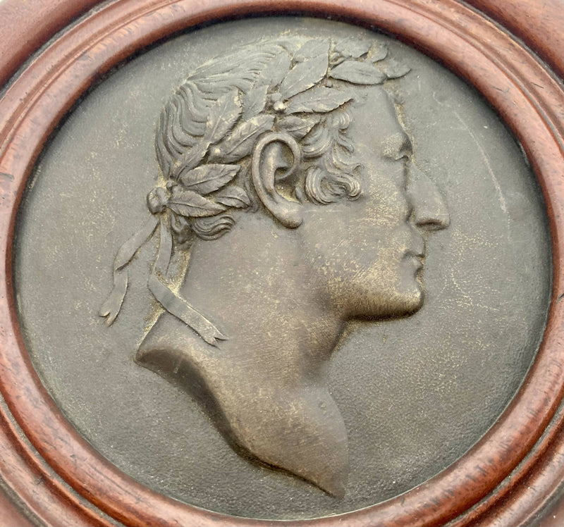 Early 19th Century Duke of Wellington Relief Portrait Roundel.