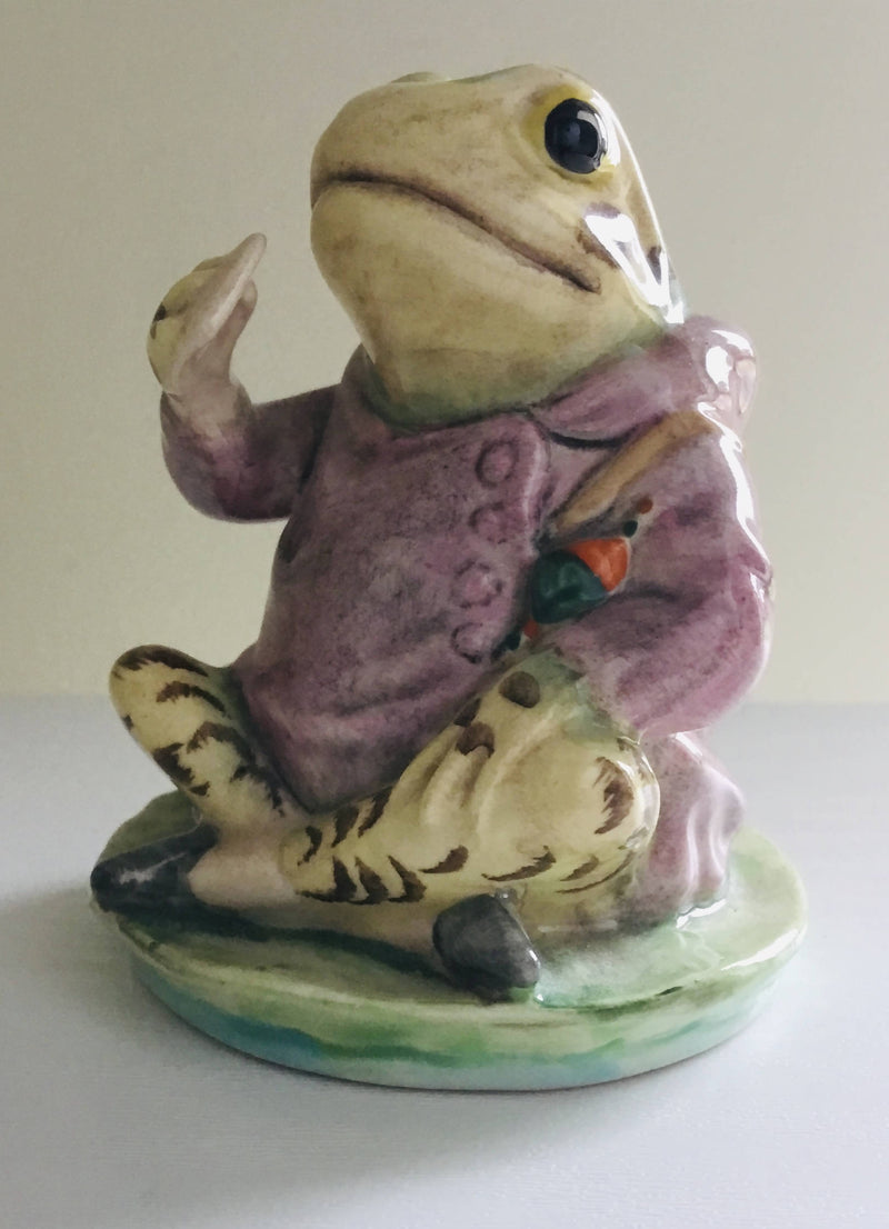 Royal Albert Jeremy Fisher Beatrix Potter figurine.