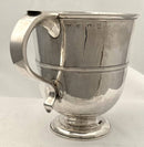 George II Twin Handled Pedestal Silver Cup. London 1734 Richard Burcombe. 15.7 troy ounces.