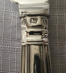 Victorian silver handled Kings pattern dessert service for twelve persons. Sheffield circa 1853 - 1862, Martin Hall & Co.