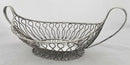 Georgian, George III, Old Sheffield Plate Rope Twist Cake Basket, circa 1770.