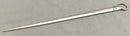 Georgian, George III, Silver Meat Skewer. London 1813 Eley, Fearn & Chawner. 3 troy ounces.