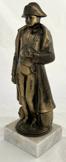 A Gilt Metal Statue of Napoleon Bonaparte.