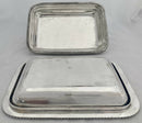 Georgian Old Sheffield Plate Crested Entree Dish & Cover, circa 1820.