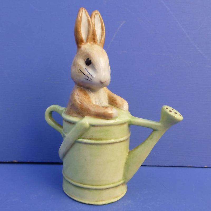 Beatrix Potter Figurine - Peter In The Watering Can