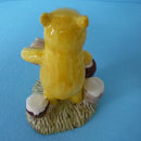 A Boxed Royal Doulton Winnie The Pooh Figurine - Pooh Counting The Honeypots