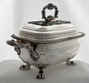 Georgian Old Sheffield Plate Sauce Tureen & Cover, circa 1810 - 1830.