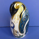 Royal Crown Derby Paperweight Penguin and Chick