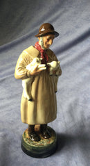 Royal Doulton Lambing Time HN1890 Shepherd sheep